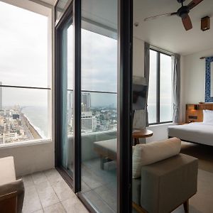 Superior Double Room Terrace Partial Sea & City View Laundry